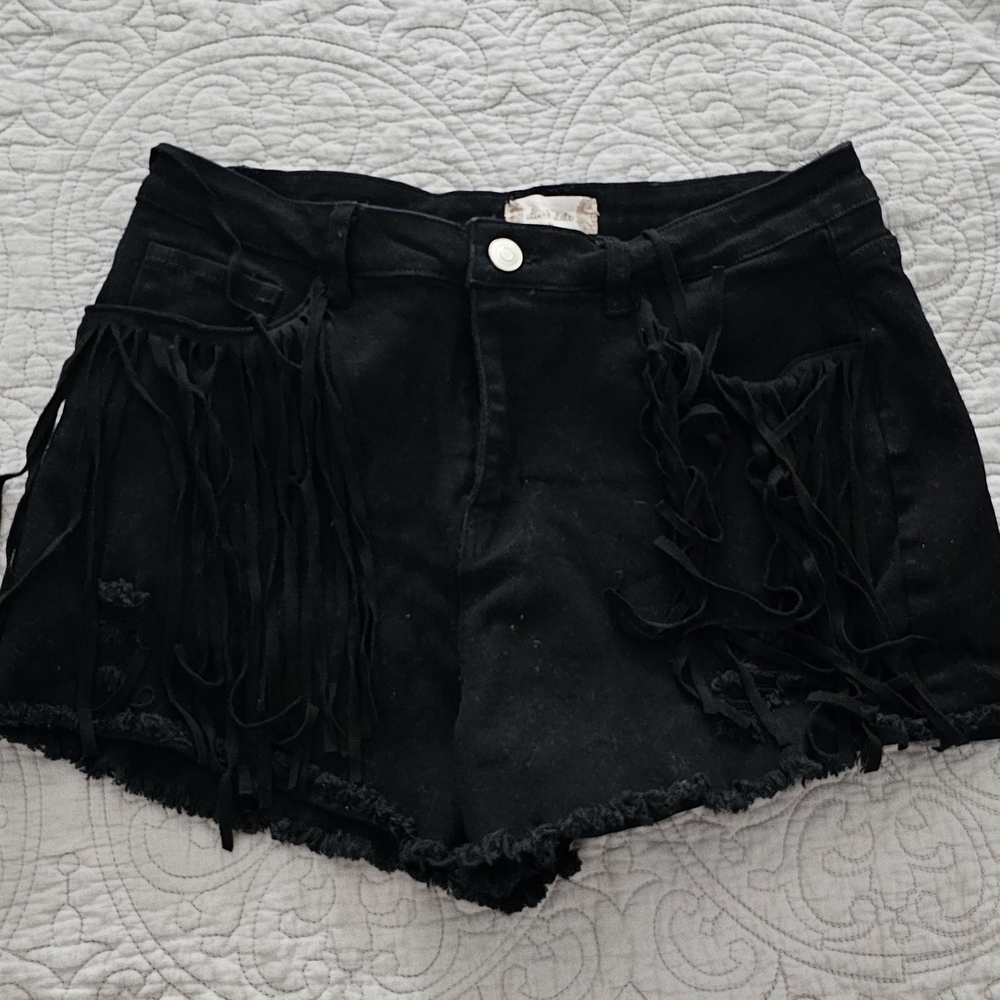 Altar'd State Black Casual Shorts